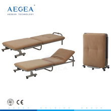 AG-AC010 Fabric foam mattress cover hospital accompany used foldaway bed chair